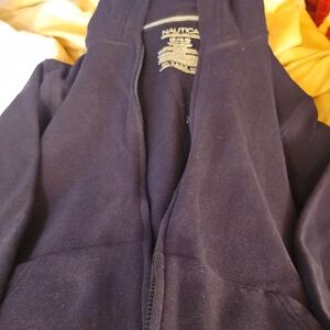 NAUTICA Navy Blue Swratshirt Hoodie - L